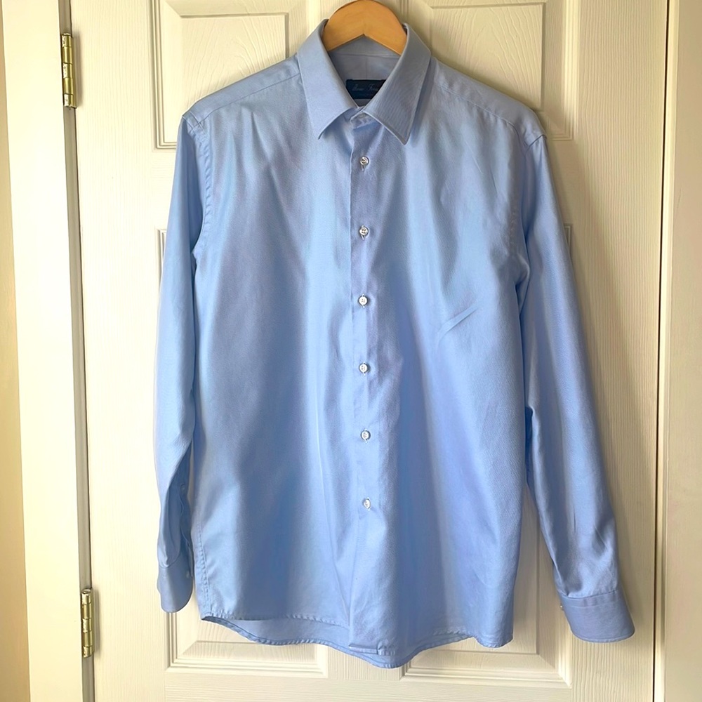💙Mario Ferrara dress  shirt size 16